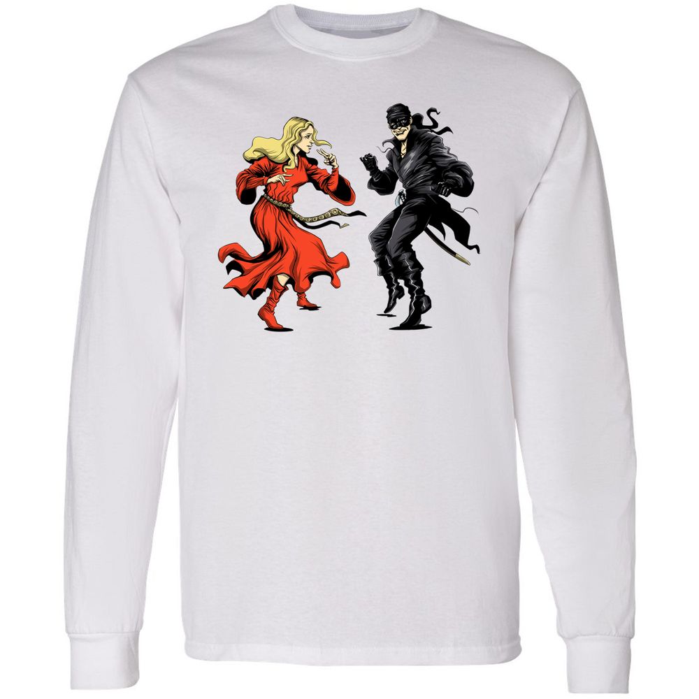 Long Sleeve T-Shirt - HAQXCRDK - White - 1