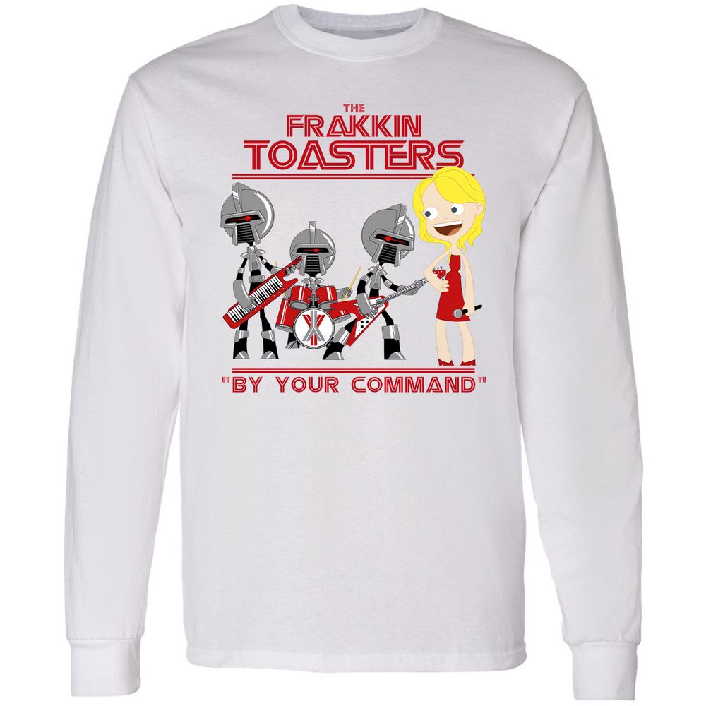 The Frakkin Toasters - White - 1