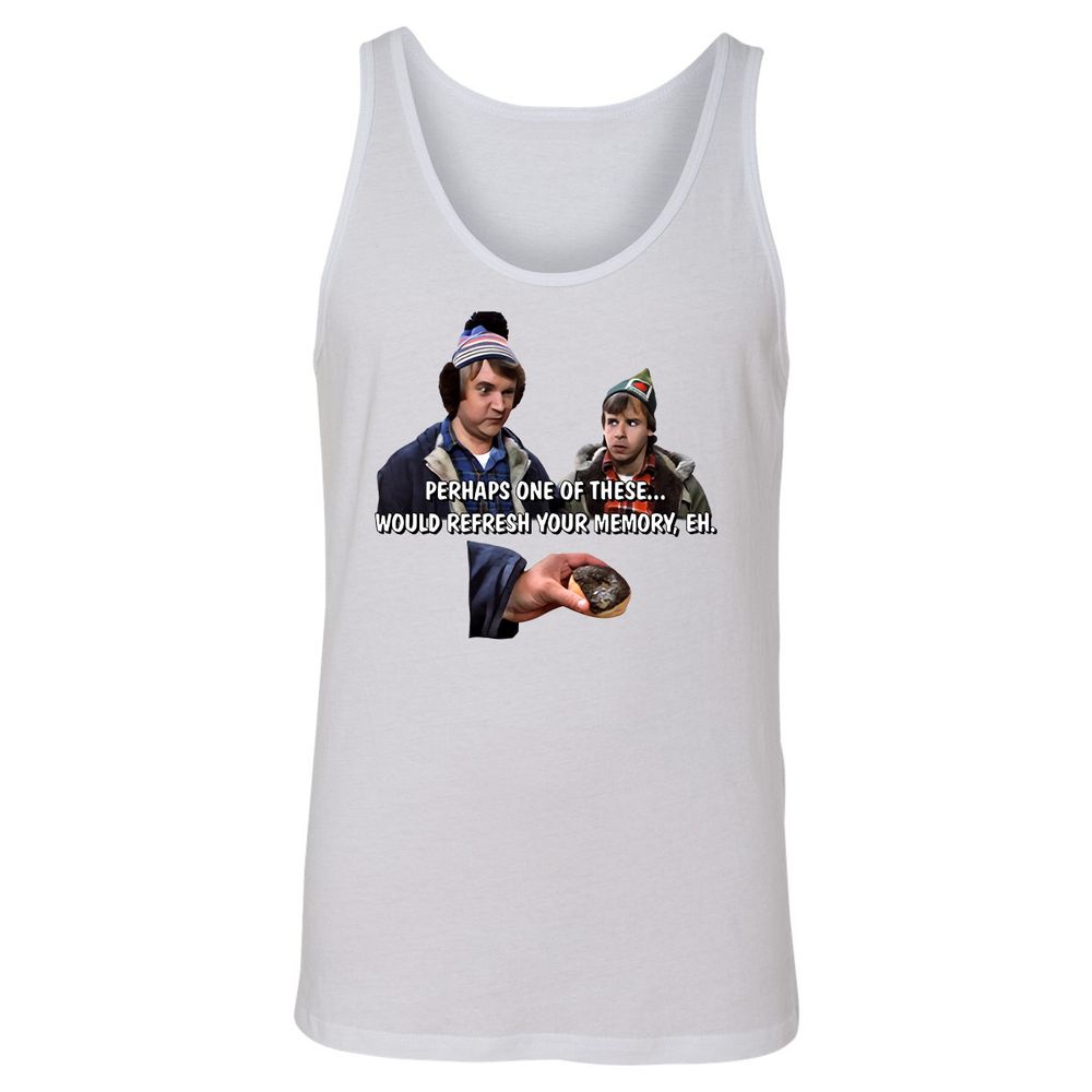 Unisex Jersey Tank - T39JCH3W - White - 1