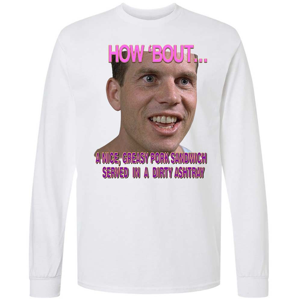 Long Sleeve T-Shirt - BVR694Q7 - White - 1
