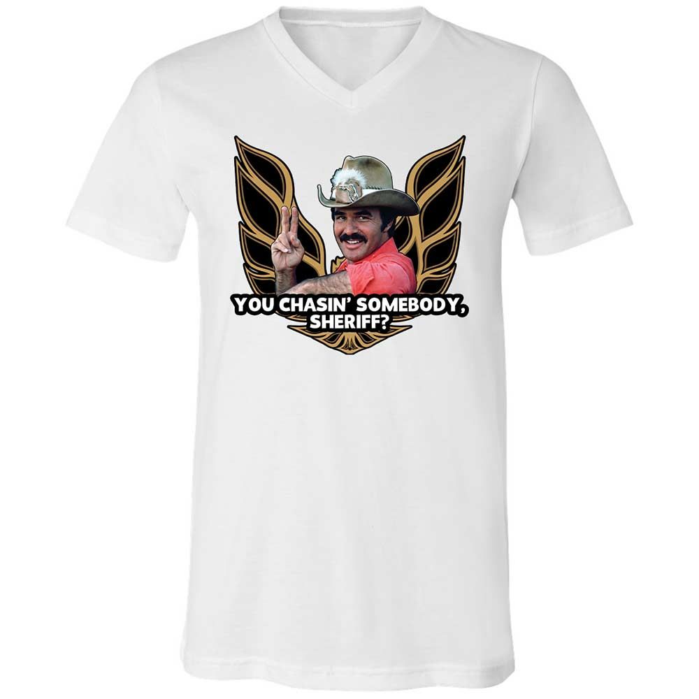 Unisex V-Neck T-Shirt - 2Z4369W6 - White - 1