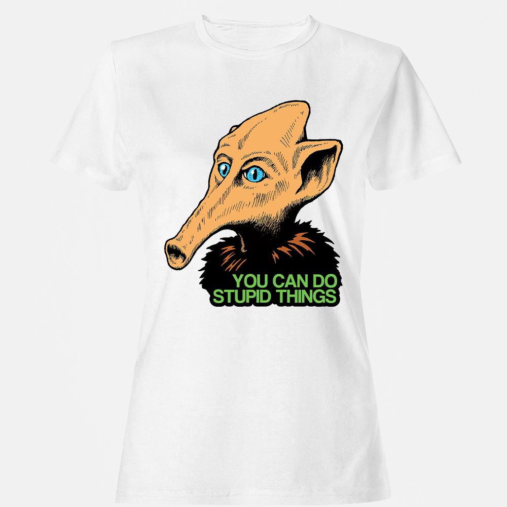 Women's T-Shirt - M84AGE7X - White - 1