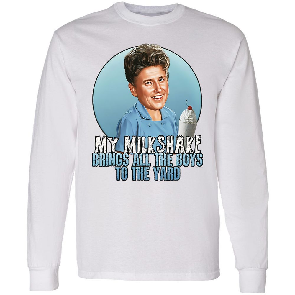 Long Sleeve T-Shirt - Q8D5W46V - White - 1