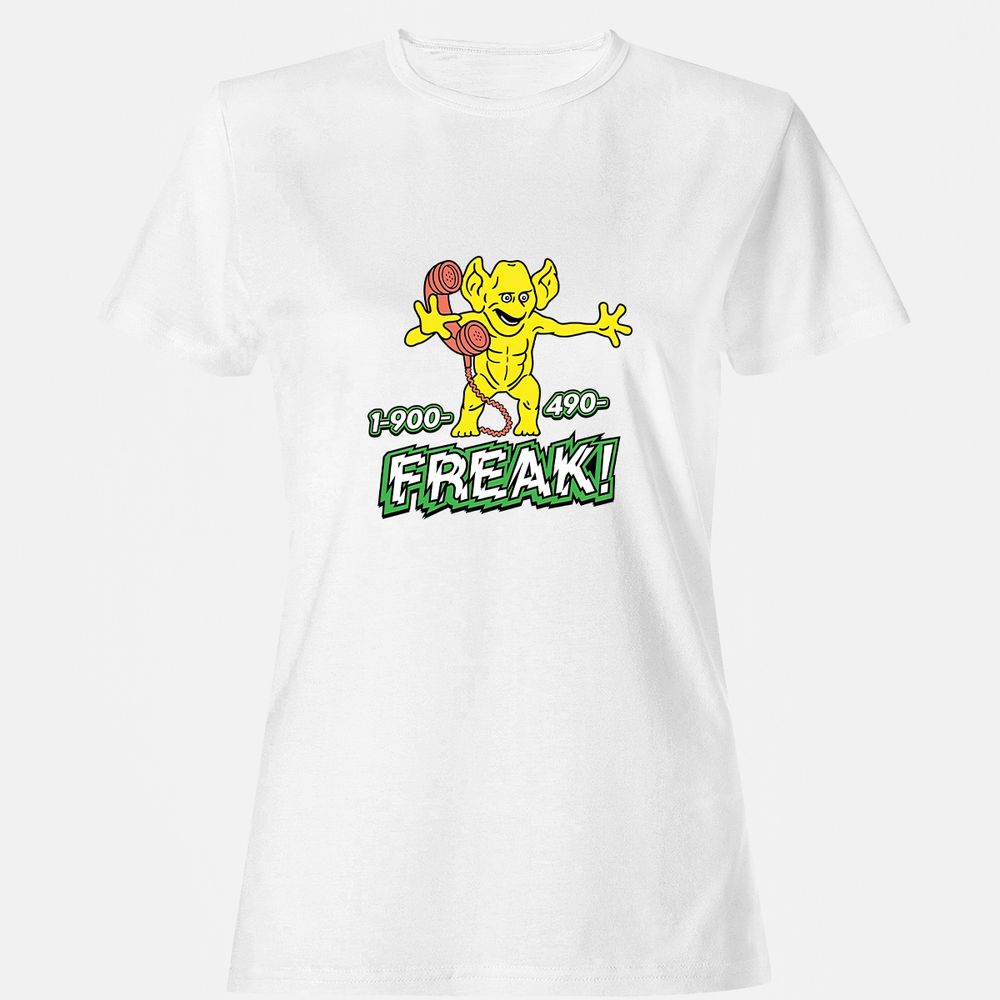 Women's T-Shirt - E929FZQN - White - 1