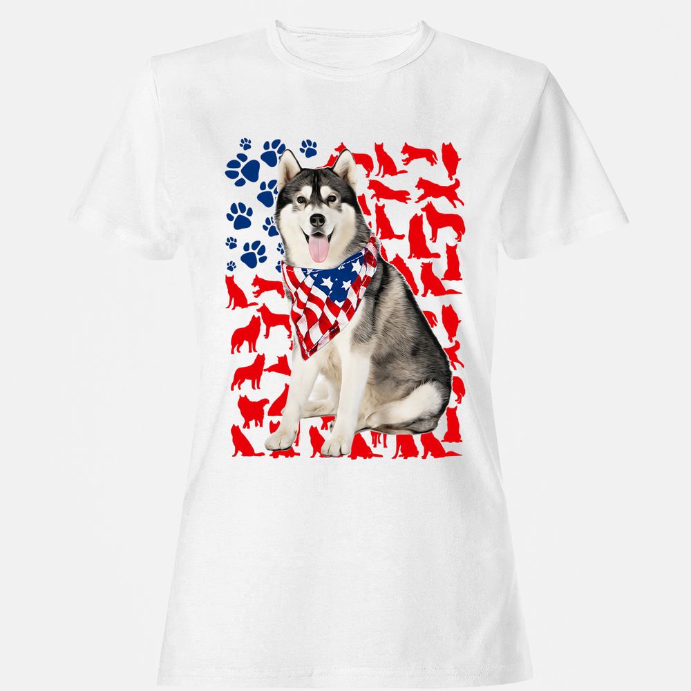 Women's T-Shirt - F6BKQ3DD - White - 1