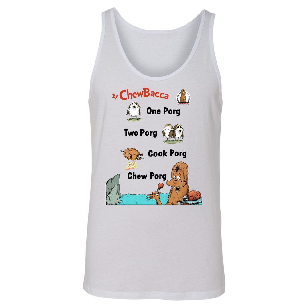 Unisex Jersey Tank - KWWFNHVS - White - 1