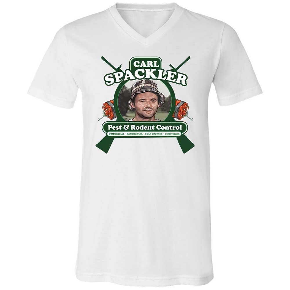 Unisex V-Neck T-Shirt - GYSJDFUN - White - 1