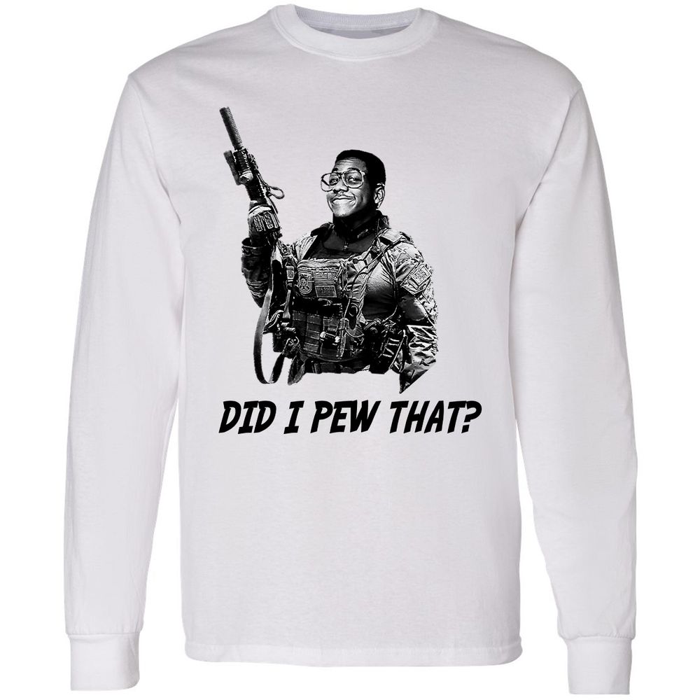 Long Sleeve T-Shirt - W4PJVRGW - White - 1