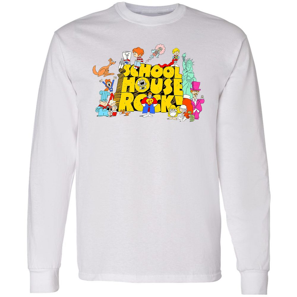 Long Sleeve T-Shirt - WR9LQ7H8 - White - 1