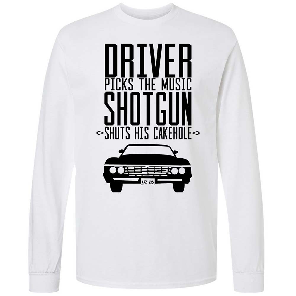 Long Sleeve T-Shirt - 7H8TGTXD - White - 1