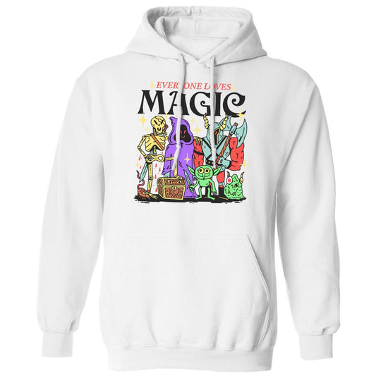 Classic Unisex Hoodie - 2TWHHGSW - White - 1