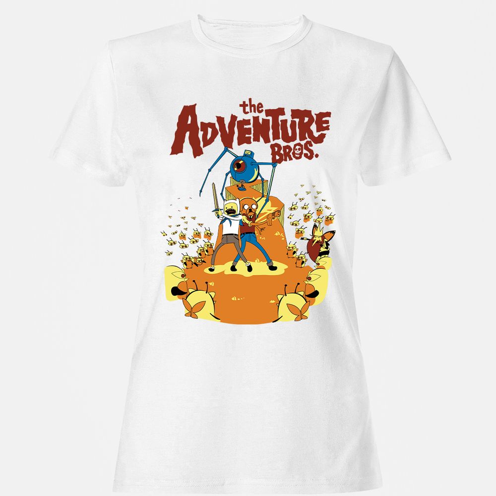 Women's T-Shirt - MDEBCR41 - White - 1