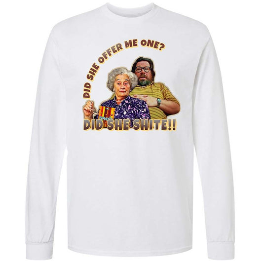 Long Sleeve T-Shirt - 1E3EXNDV - White - 1