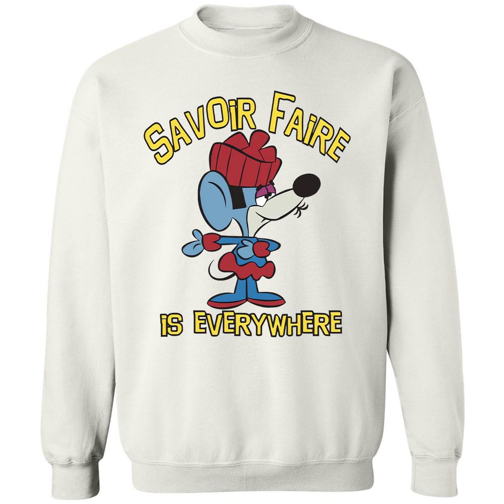 Classic Unisex Sweatshirt - 6ADU5NUK - White - 1