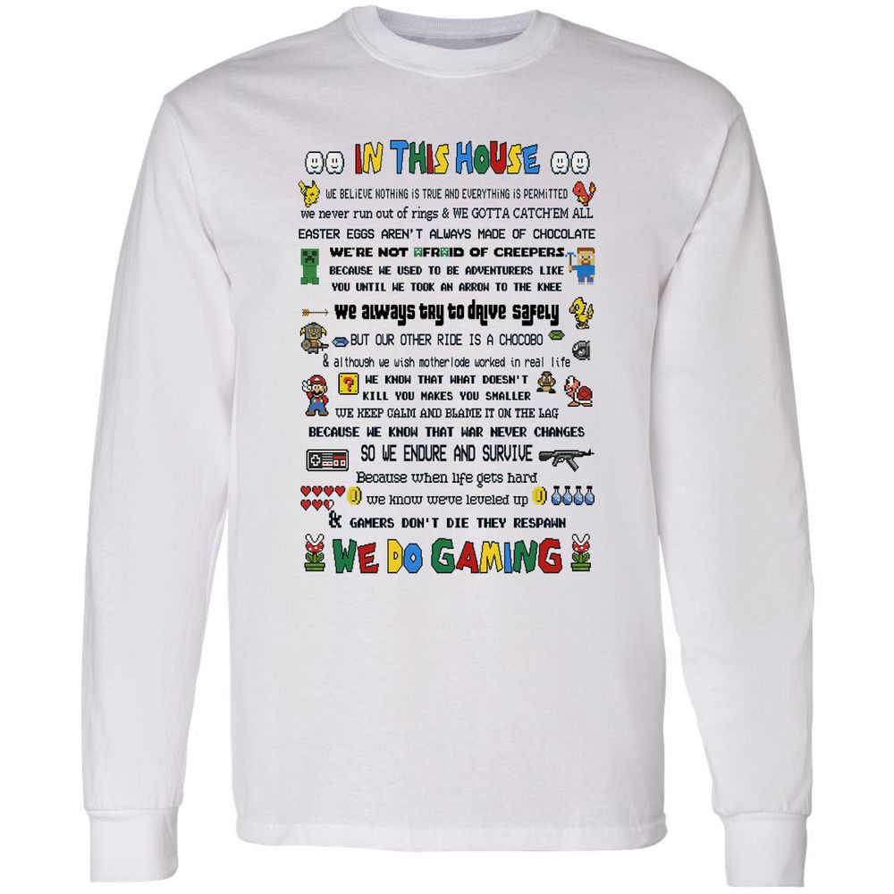 Long Sleeve T-Shirt - BDL173LW - White - 1