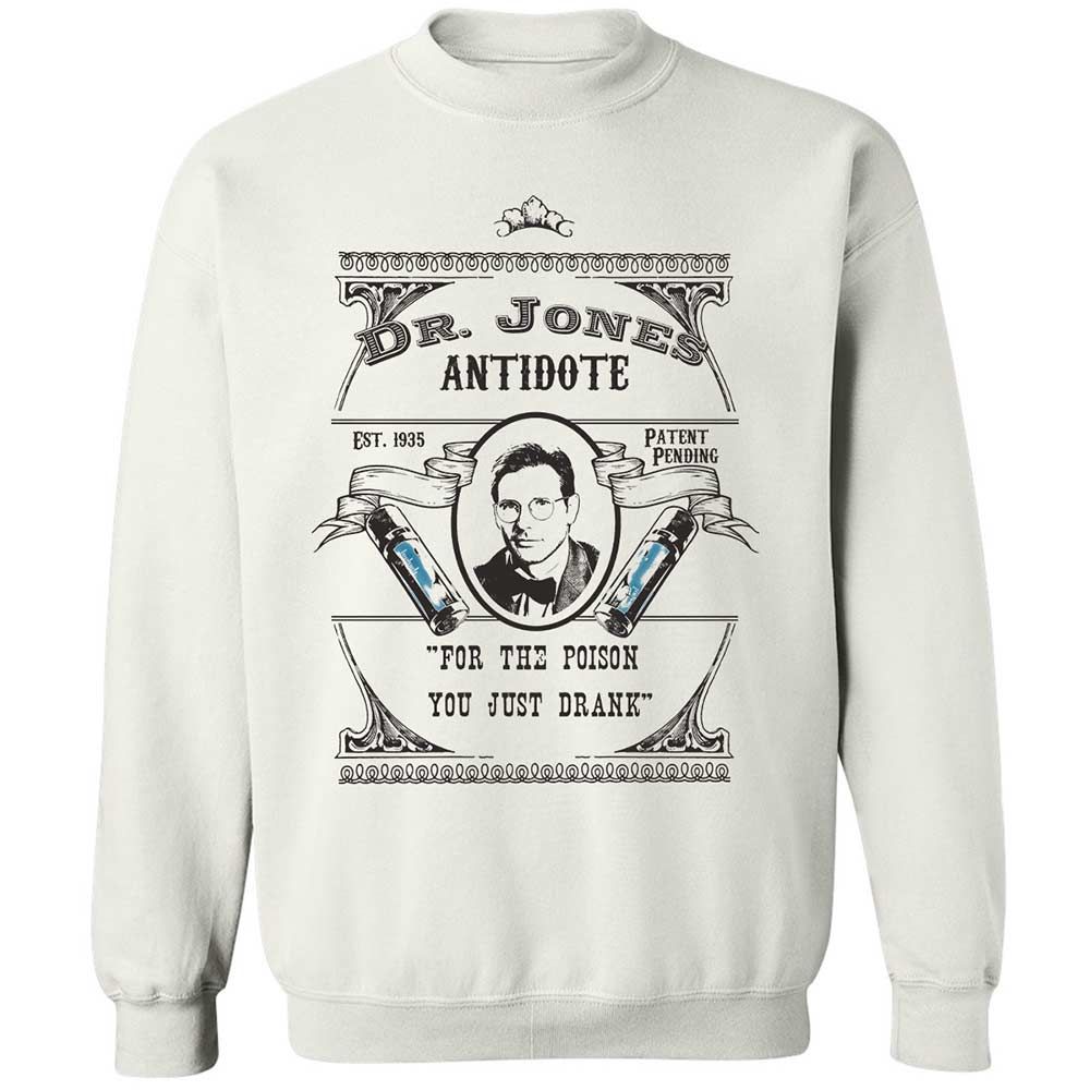 Classic Unisex Sweatshirt - U9B6NXMP - White - 1