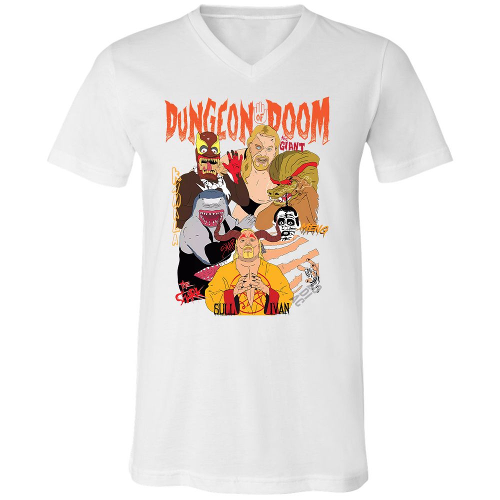 Unisex V-Neck T-Shirt - 2VNA2UQ6 - White - 1