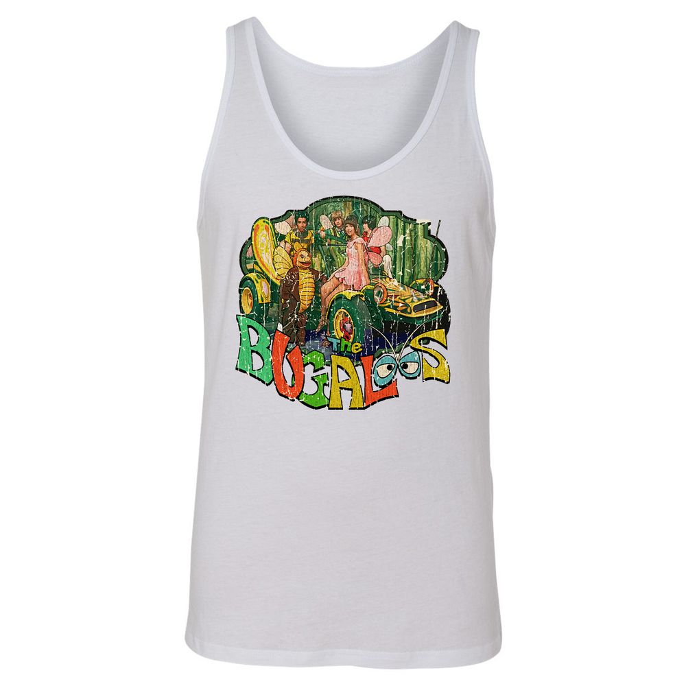 Unisex Jersey Tank - USPYBBMT - White - 1