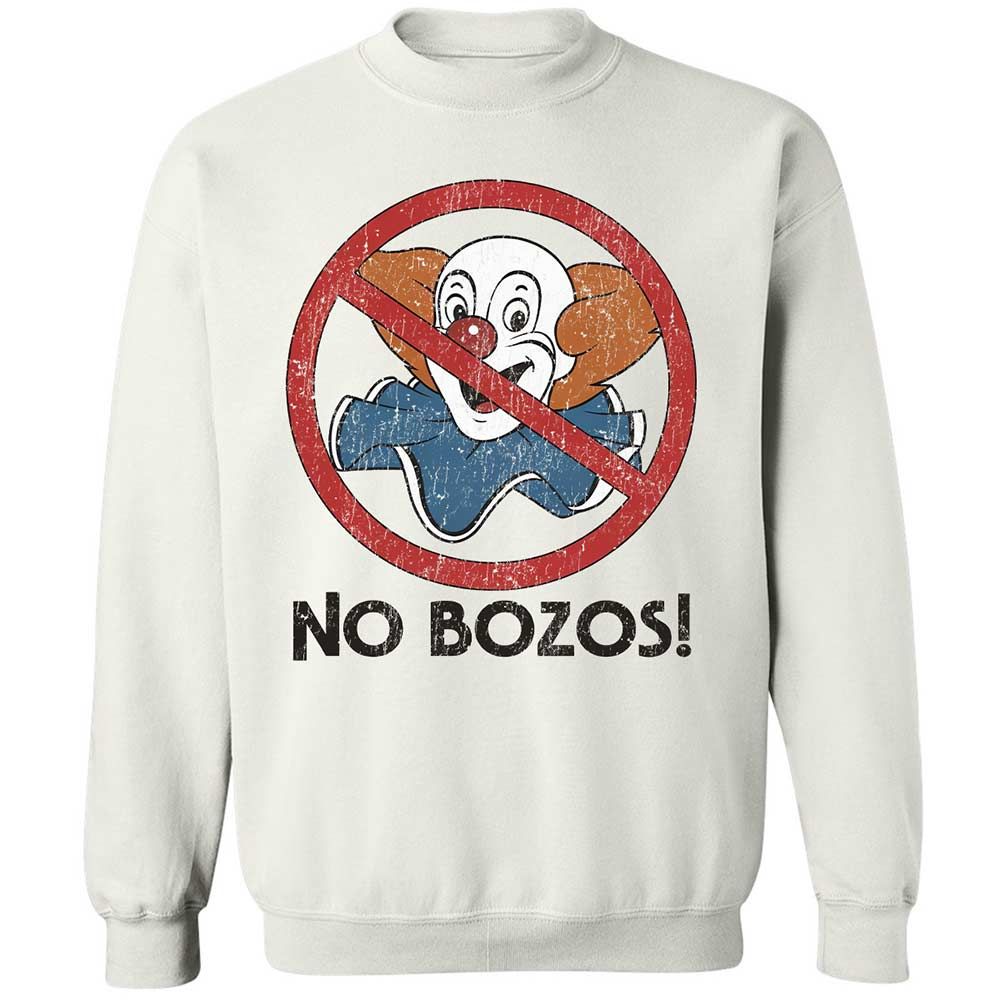 No Bozos - White - 1