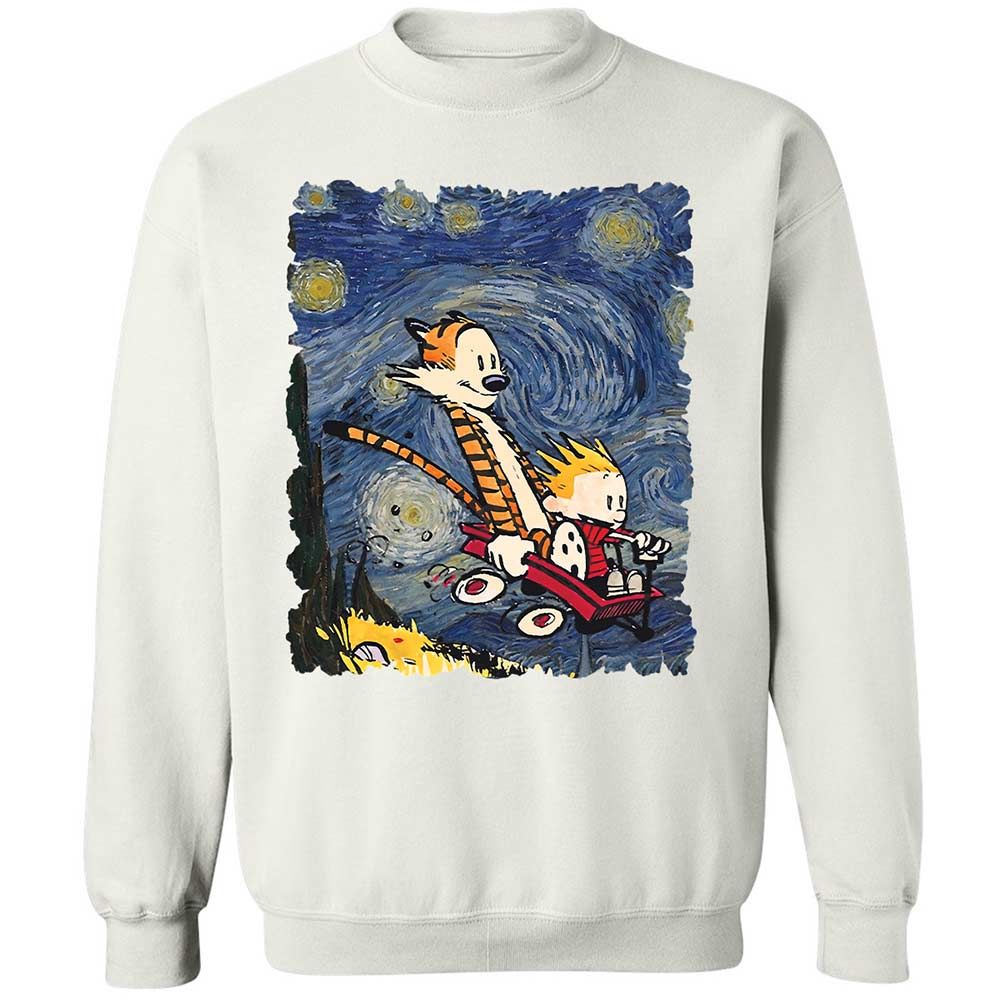 Classic Unisex Sweatshirt - Y93X5CBR - White - 1