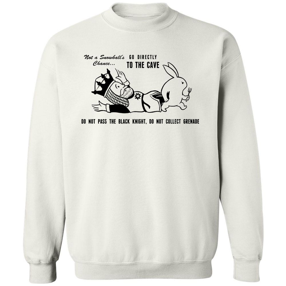 Classic Unisex Sweatshirt - 5GN9XV4Z - White - 1