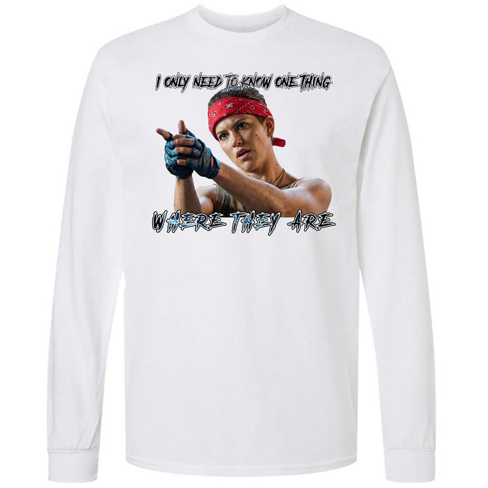 Long Sleeve T-Shirt - PENPABY4 - White - 1