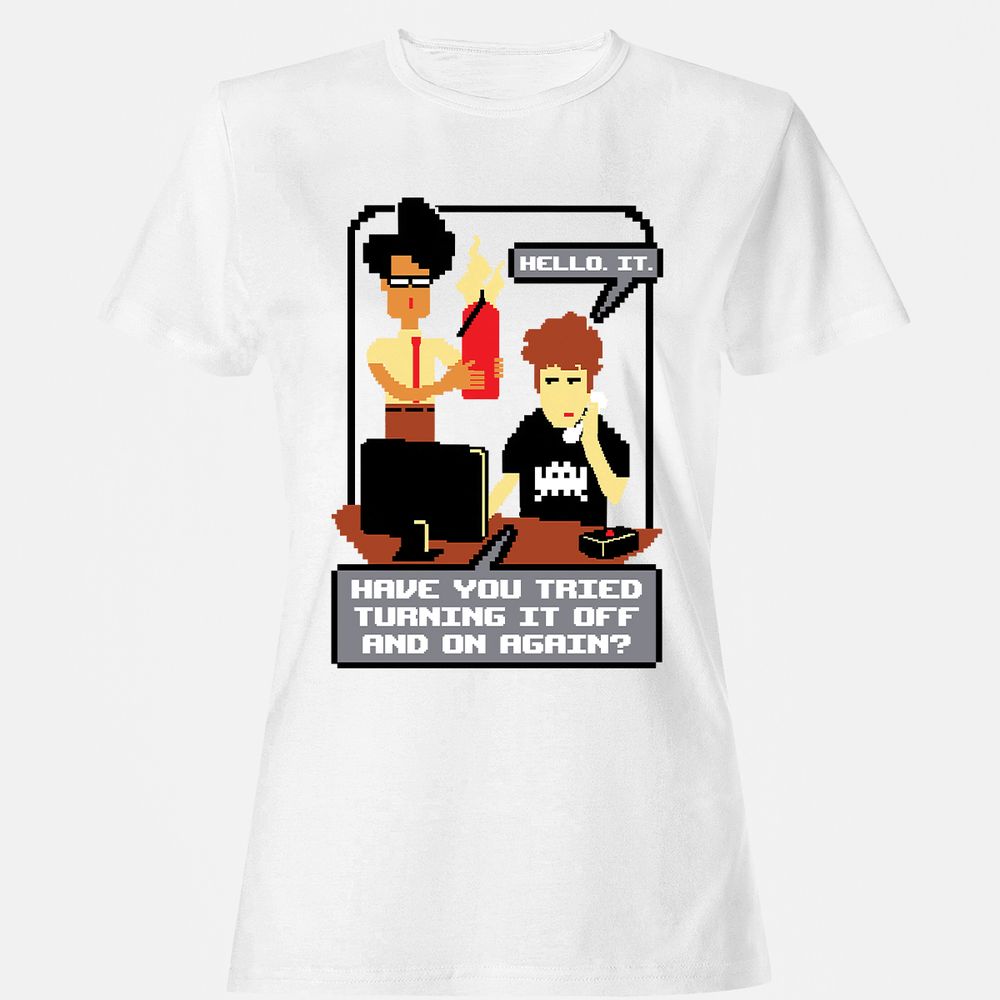 Women's T-Shirt - H9ZNEF2Z - White - 1