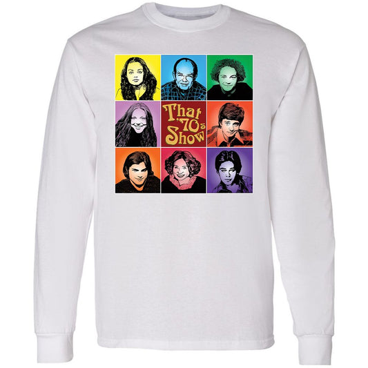 Long Sleeve T-Shirt - RPE8PUQ6 - White - 1