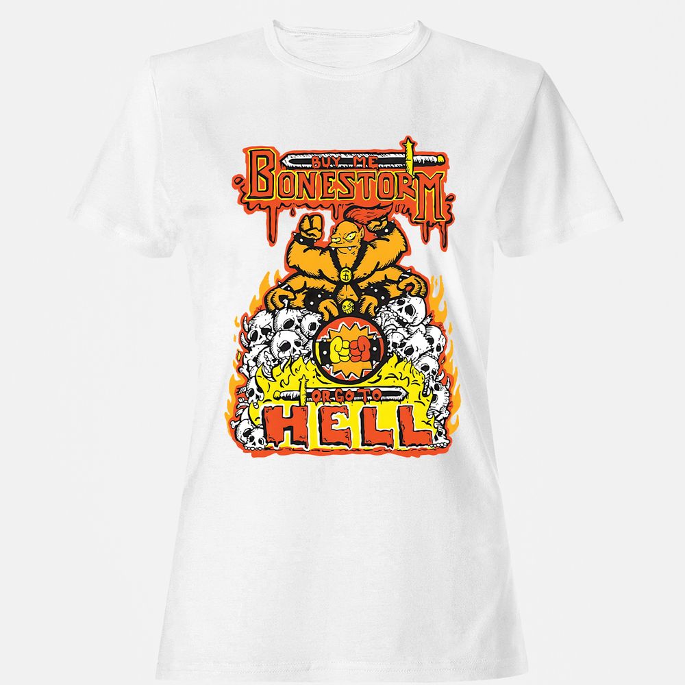 Women's T-Shirt - 4N5JTKQW - White - 1