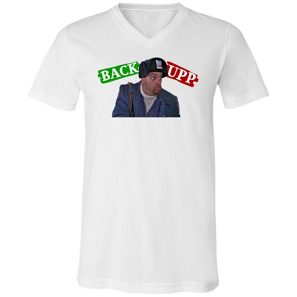 Unisex V-Neck T-Shirt - BVZC16RK - White - 1