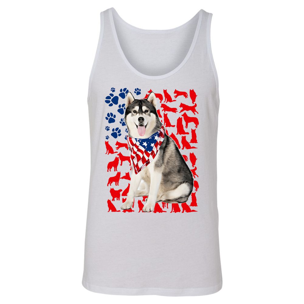 Unisex Jersey Tank - 7FMXBCKW - White - 1