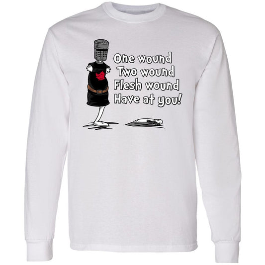 Long Sleeve T-Shirt - NAWPM9D9 - White - 1