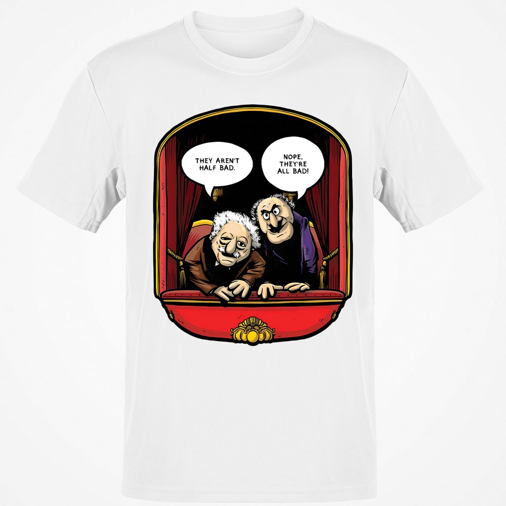 Statler and Waldorf (All Bad) - White - 1