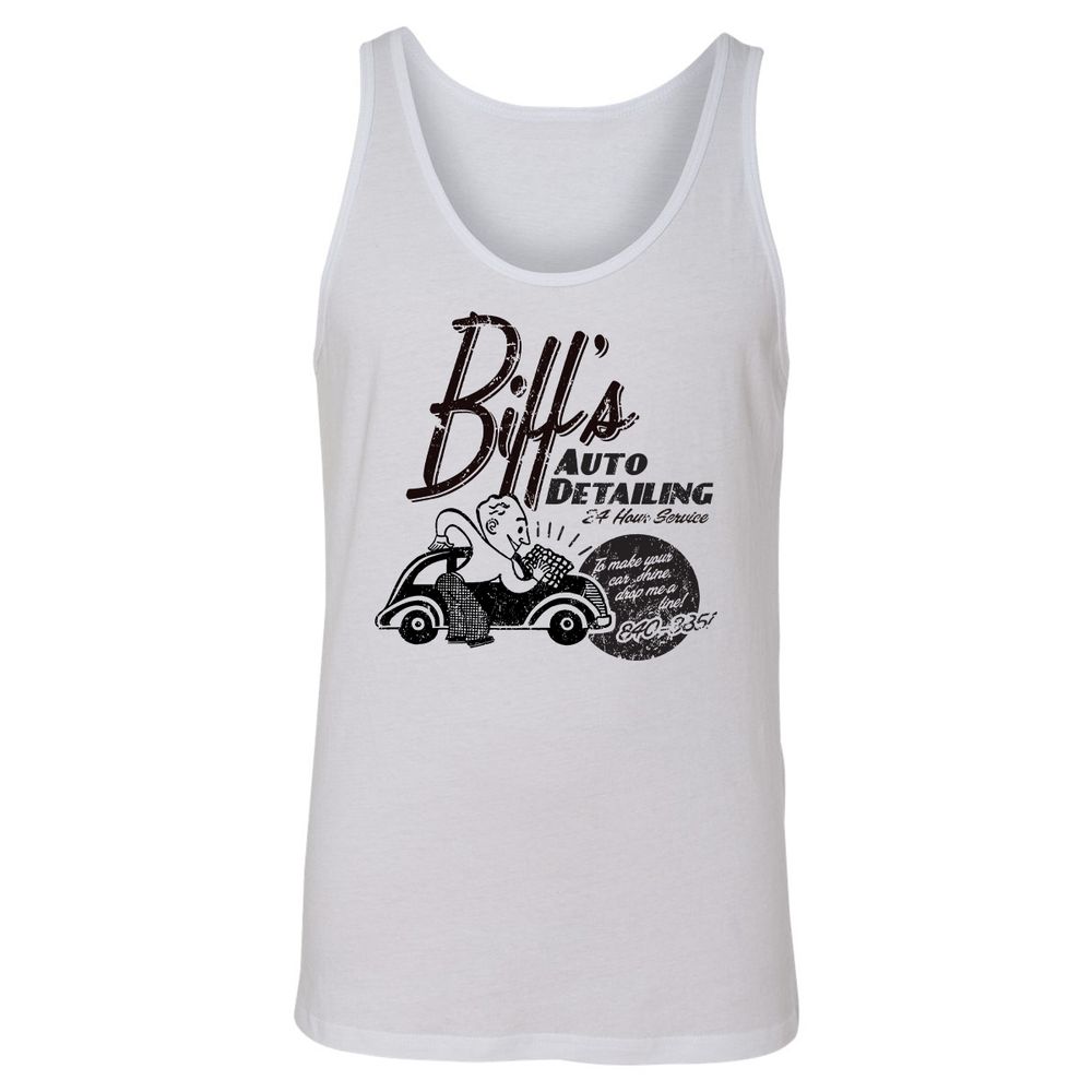 Unisex Jersey Tank - D15WQLLD - White - 1