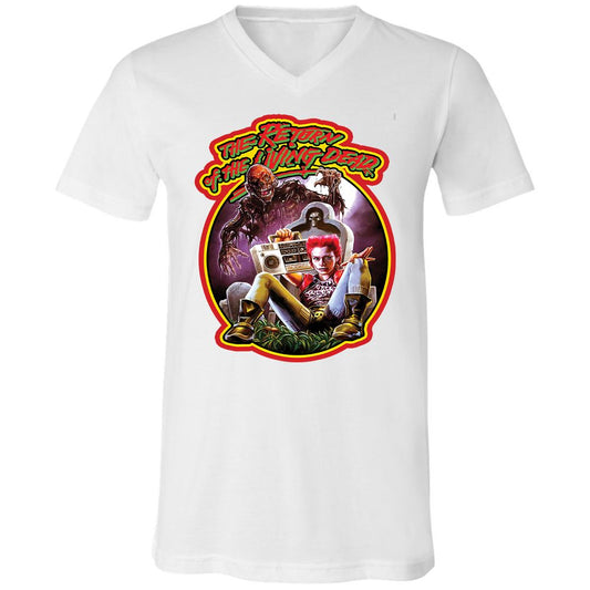 Unisex V-Neck T-Shirt - MDAP8UTN - White - 1