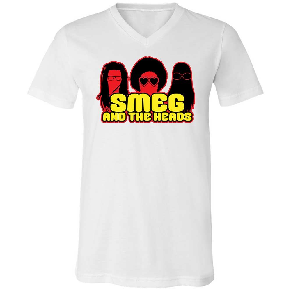 Unisex V-Neck T-Shirt - Y1NNJRTV - White - 1