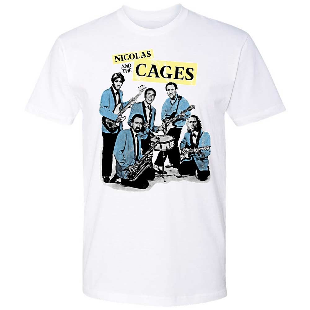 Nicolas and the Cages - White - 1