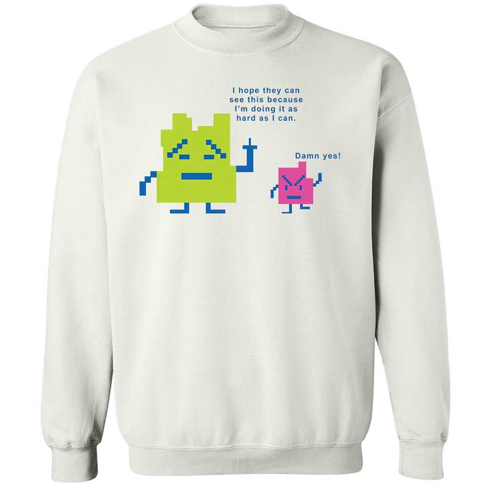 Classic Unisex Sweatshirt - KNWUA9P6 - White - 1