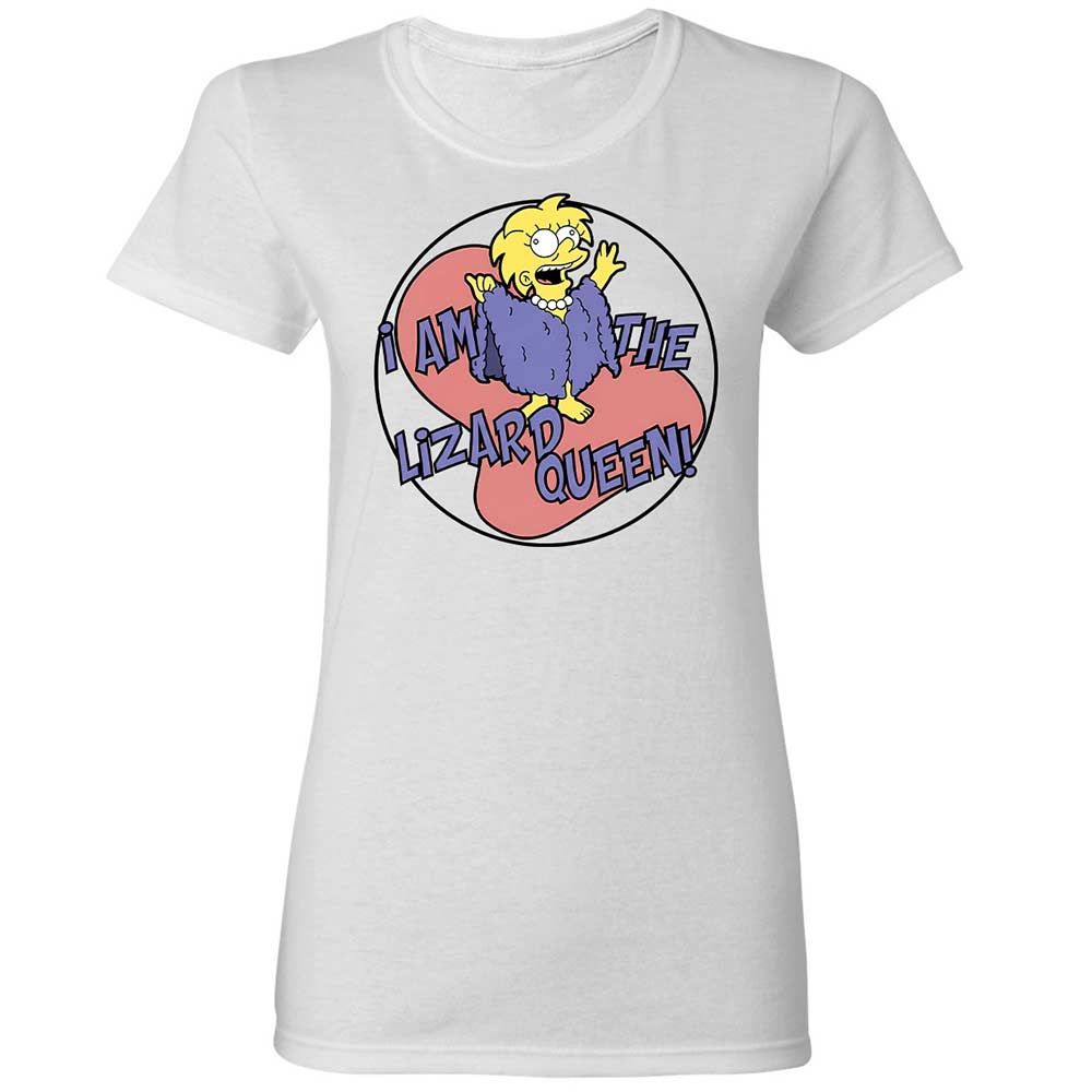 I am the Lizard Queen - White - 1