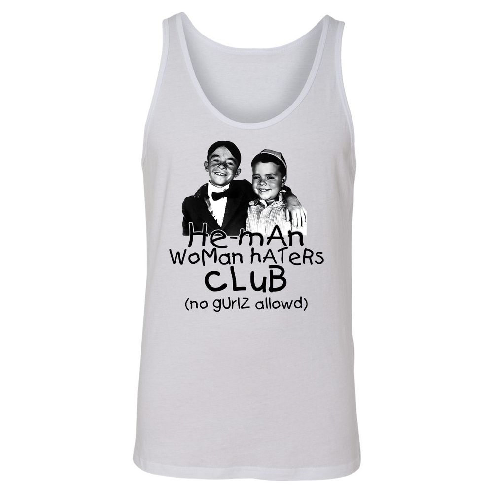 Unisex Jersey Tank - U3BW3UBB - White - 1