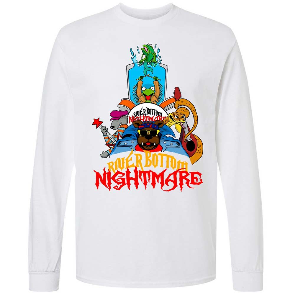 The River Bottom Nightmare Band - White - 1