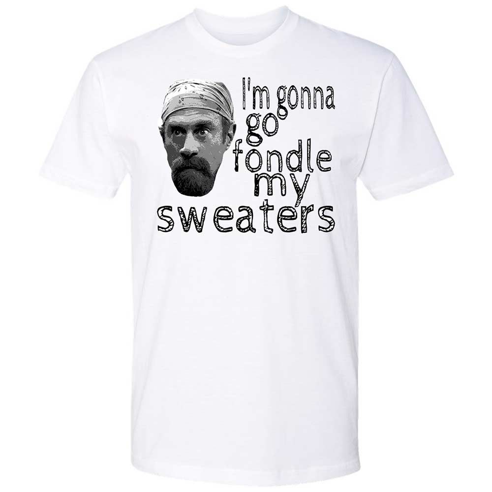 Fondle my sweaters - White - 1
