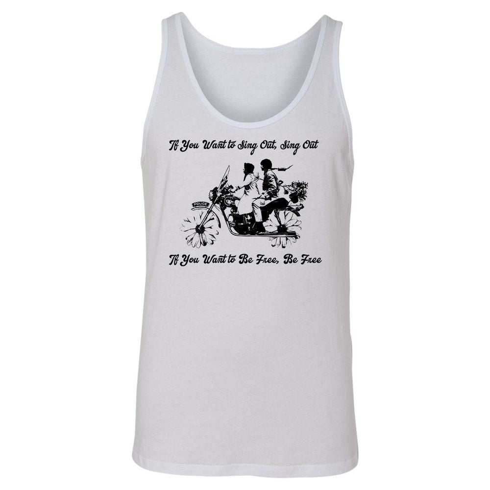 Unisex Jersey Tank - GE567YJN - White - 1