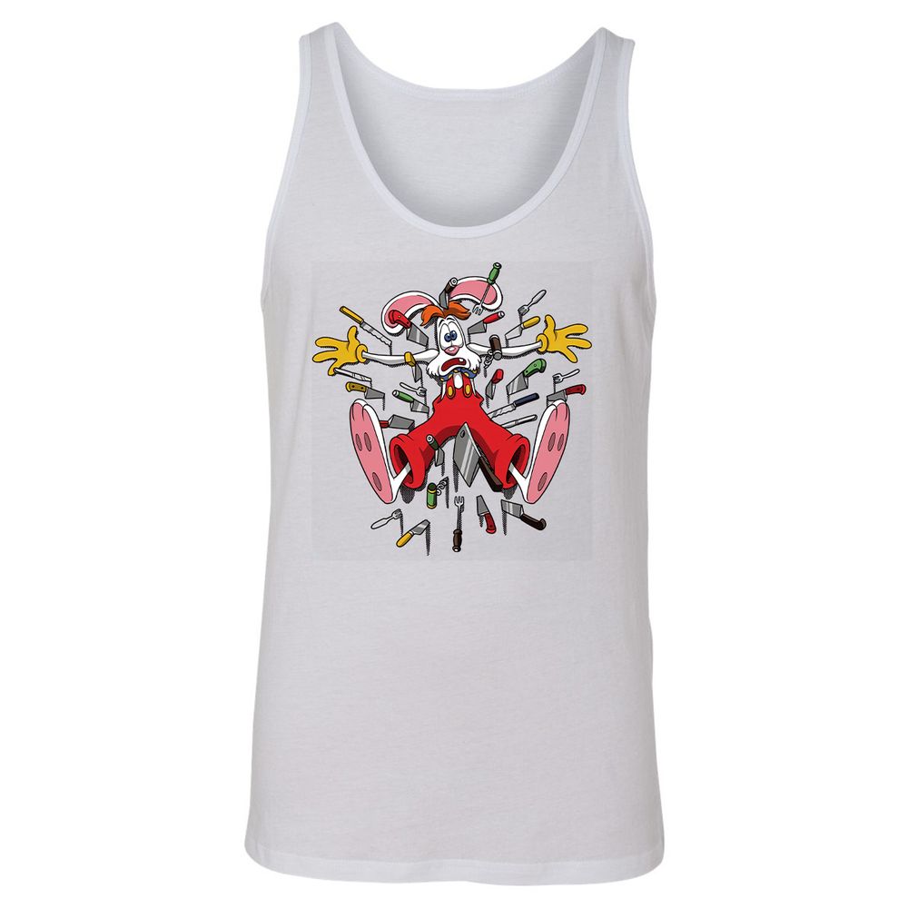 Unisex Jersey Tank - AQFTB5G1 - White - 1