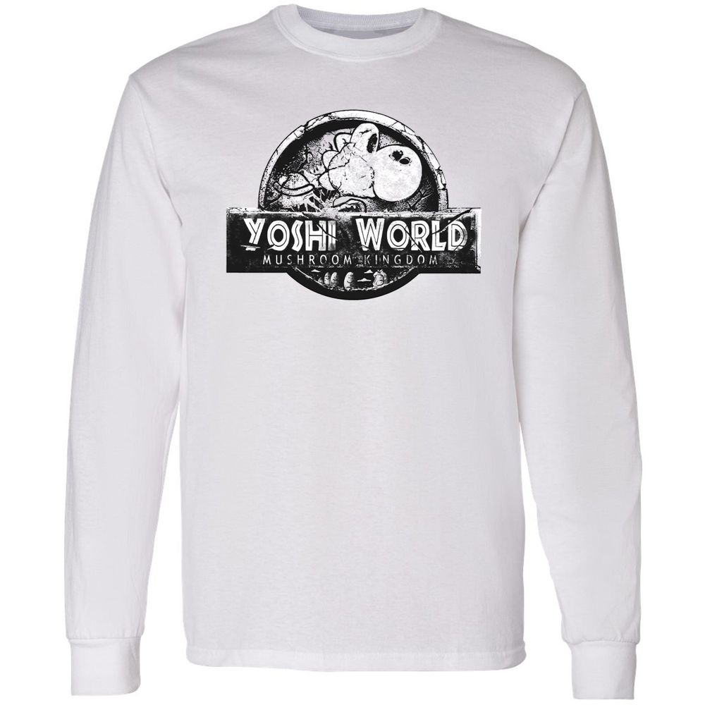 Long Sleeve T-Shirt - B5WC69ZY - White - 1