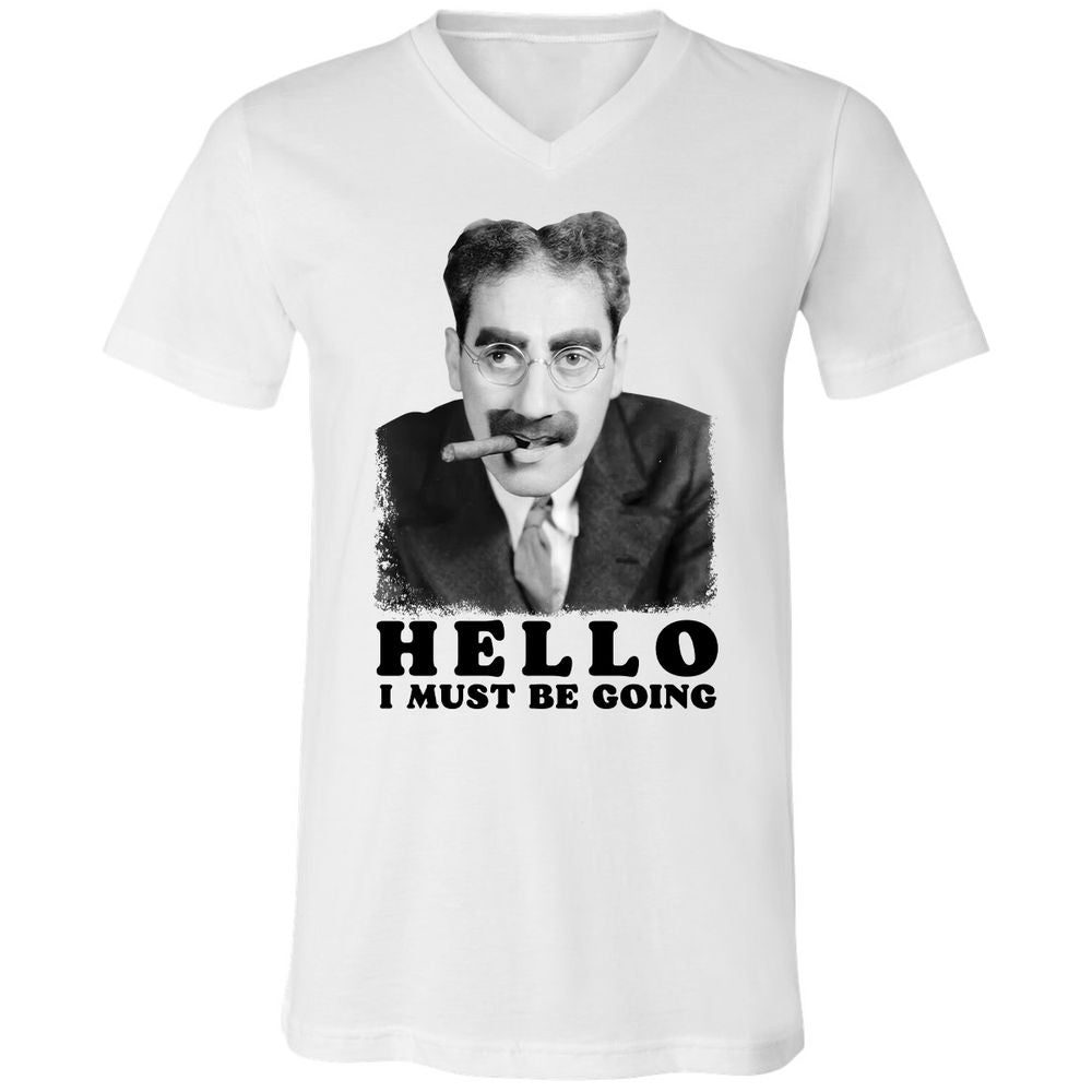 Unisex V-Neck T-Shirt - TAF9SU3S - White - 1