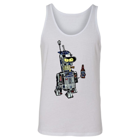 Unisex Jersey Tank - QZQB2JPL - White - 1