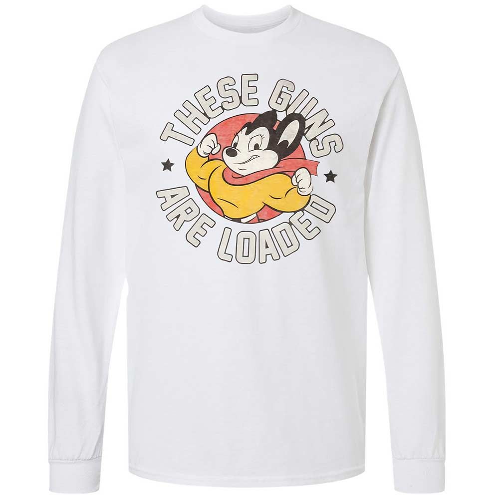 Long Sleeve T-Shirt - TNYGK58H - White - 1