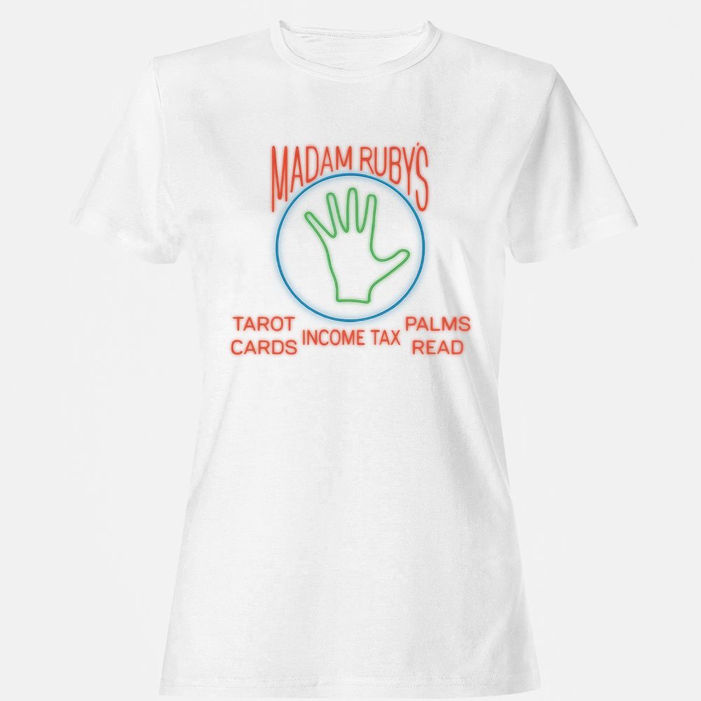 Women's T-Shirt - VD665CTP - White - 1
