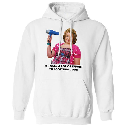 Classic Unisex Hoodie - 91BPCJHP - White - 1